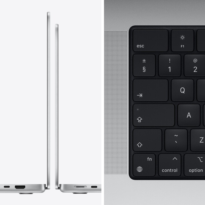 Apple MacBook Pro 14, M1 Pro 10-core, 32GB, 512GB, 16-core GPU, stříbrná (CZ)