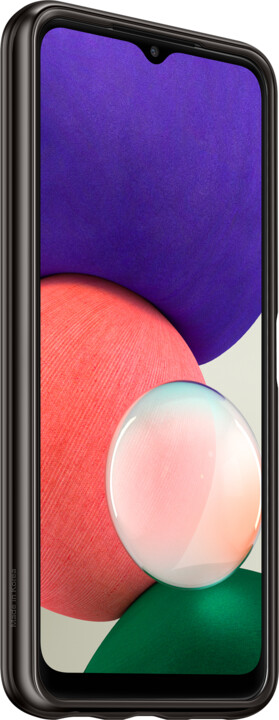Samsung zadní kryt Clear Cover pro Galaxy A22 (5G), černá_1198102655