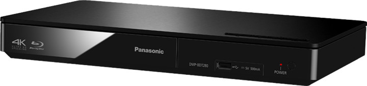 Panasonic DMP-BDT280EG, 3D, černá_1814438109