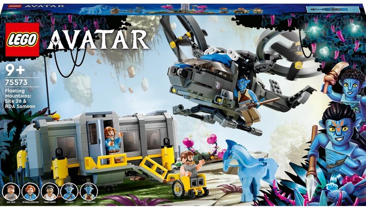 LEGO® Avatar 75573 Létající hory: Stanice 26 a RDA Samson_742632044