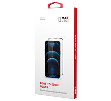 MAX for iPhone ochranné sklo Edge-To-Edge pro iPhone 13/ 13 Pro, černá_402064335