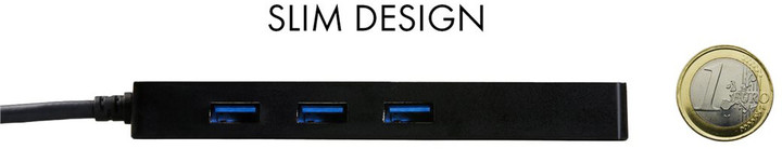 i-tec USB 3.0 Slim HUB 3 Port + Gigabit Ethernet Adapter_2083654449