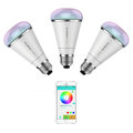 MiPow Playbulb Rainbow chytrá LED žárovka, E26/E27, Bluetooth, bílá, 3 kusy_1504120179