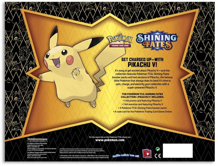 Pokémon TCG: Shining Fates Collection - Pikachu V_1420754773