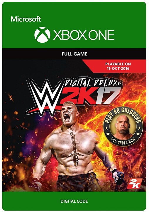 Wwe 2k17 deluxe on sale edition xbox one