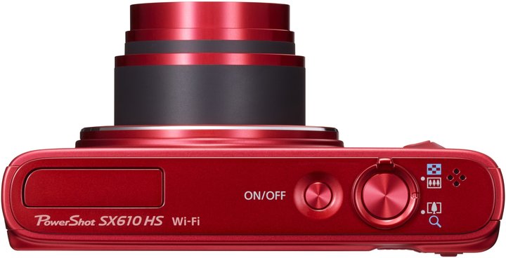 Canon PowerShot SX610 HS, červená_1545531162