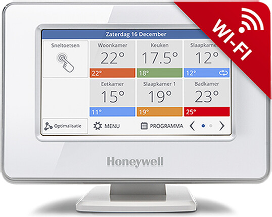 Honeywell Evohome Starter Set 2 Kotel CZ, Evohome Touch WiFi + 2x termohlavice HR92 + BDR91_365076933