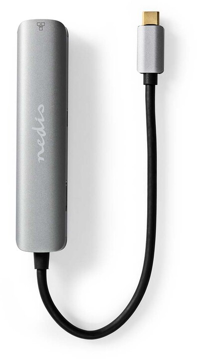 Nedis Multiportový adaptér USB-C, USB-A, USB-C, HDMI, RJ45_1841667636