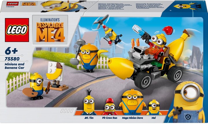 LEGO® Já padouch 4 75580 Mimoni a banánové auto_1379197126