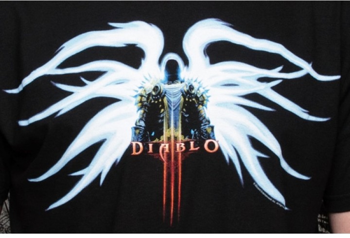 Tričko Diablo III Tyrael Premium, černá (US XL / EU XXL)_1864777623