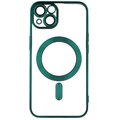 C.P.A. silikonové TPU pouzdro Mag Color Chrome pro iPhone 15 Pro, zelená_1436923508