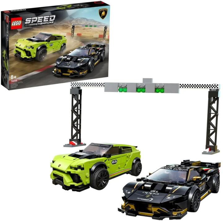 LEGO® Speed Champions 76899 Lamborghini Urus ST-X &amp; Lamborghini Huracán Super Trofeo EVO_1935694770