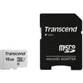 Transcend Micro SDHC 300S 16GB 95MB/s UHS-I U1 + SD adaptér
