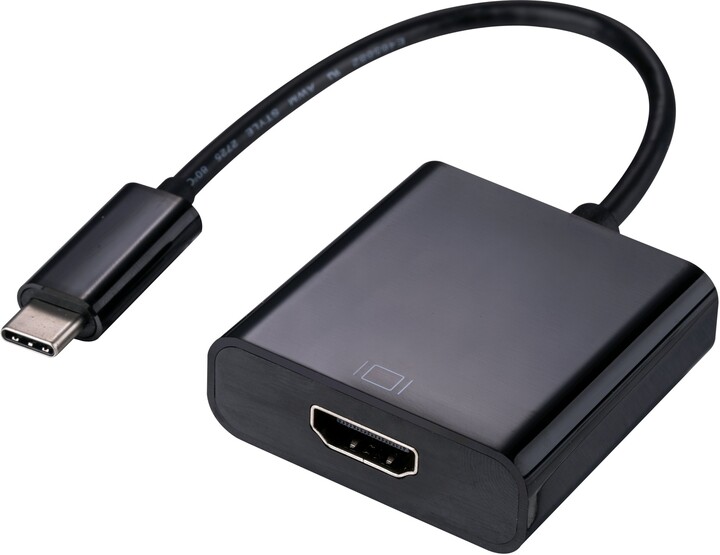 C-TECH adaptér USB-C - HDMI, M/F, 15cm_935143567