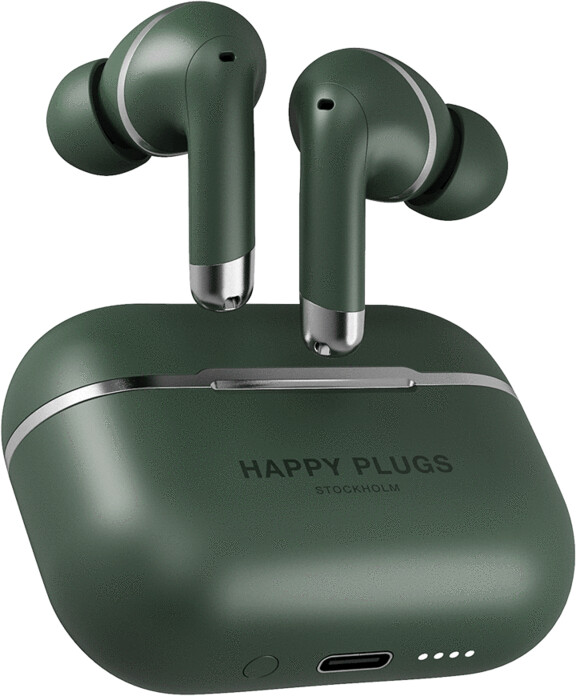 Happy Plugs Air 1 ANC, zelená
