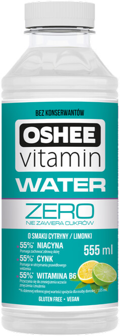 Oshee Zero, vitamínová voda, citron/limetka, 555ml_268475838
