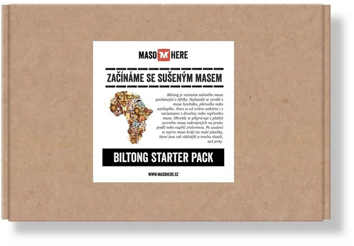 Dárkový balíček MASO HERE - Biltong Starter Pack, 260g_957743942