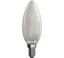 Emos LED žárovka Filament Candle matná E 4W E14, teplá bílá
