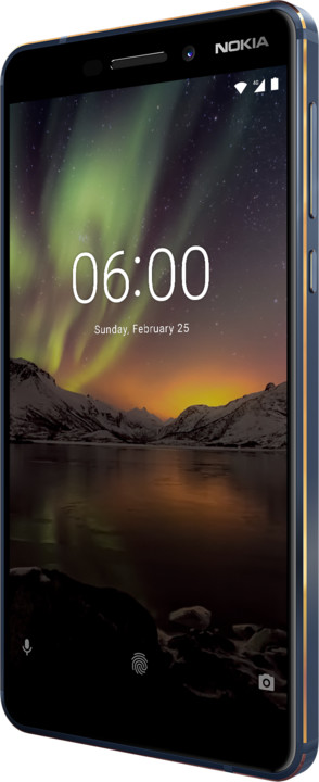 Nokia 6.1 2018, Single Sim, 64GB, modrá_1899554957