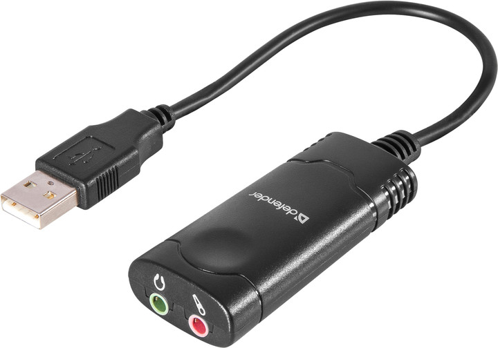 Defender Audio USB 2x3.5mm jack - USB redukce_379437432