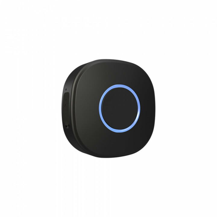 Shelly Button 1, bateriové tlačítko, černé, WiFi_960752251