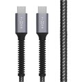FIXED odolný nabíjecí a datový kabel Armor USB-C - USB-C, 1.2m, USB 2.0, PD 240W, šedá_1318123695