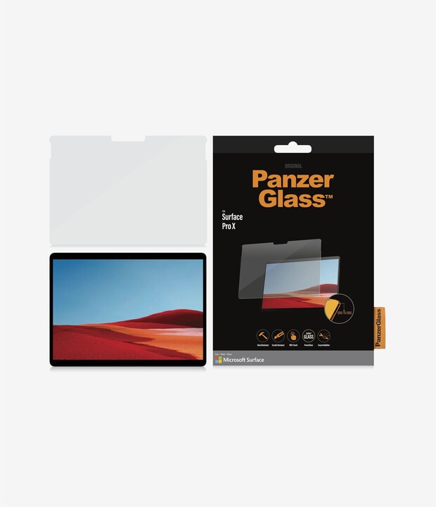 PanzerGlass Edge-to-Edge pro Microsoft Surface Pro X, čirá_1866739931