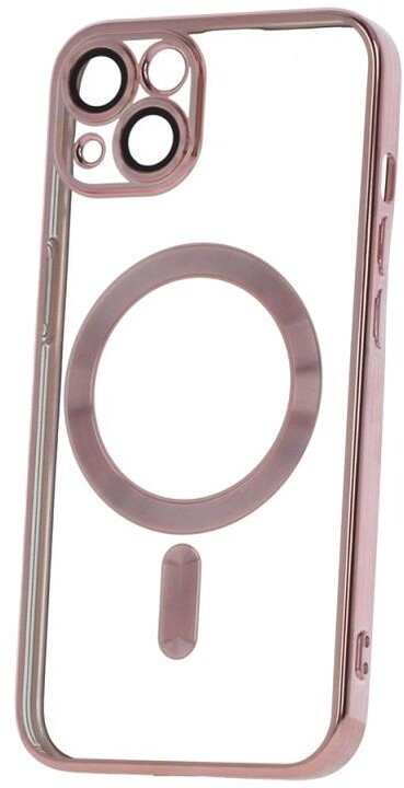 C.P.A. silikonové TPU pouzdro Mag Color Chrome pro iPhone 15 Pro, růžovo-zlatá_1422289882