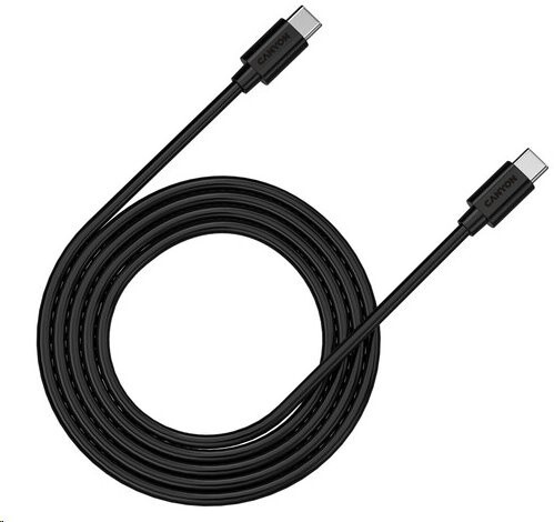 CANYON kabel UC-12, USB-C – USB-C, 100W, 20V/5A, 2m, černá_792178287