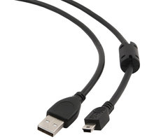 Gembird CABLEXPERT kabel USB A-MINI 5PM 2.0 1,8m HQ s ferritovým jádrem_777055125