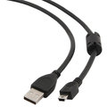 Gembird CABLEXPERT kabel USB A-MINI 5PM 2.0 1,8m HQ s ferritovým jádrem