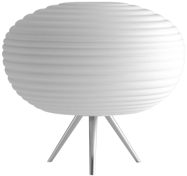 IMMAX NEO COCONO stolní lampa bílé sklo 34x34cm včetně Smart zdroje E27 RGBW_1762652802