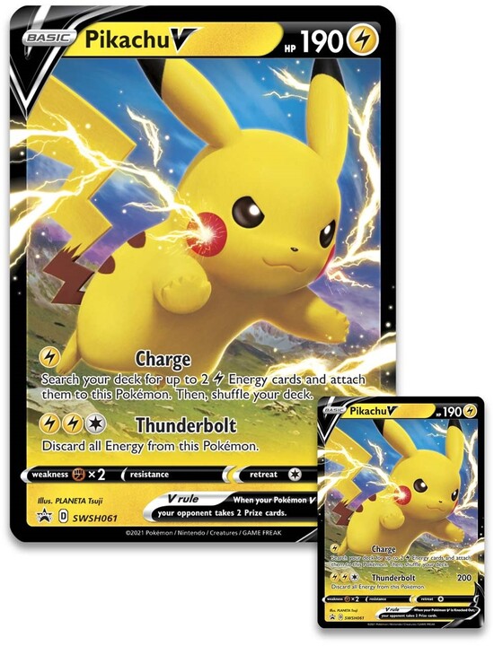 Pokémon TCG: Shining Fates Collection - Pikachu V_1520975975