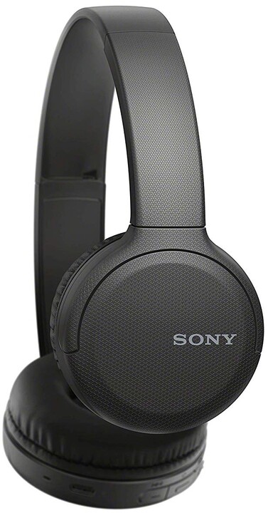 Sluchátka SONY WH-CH510, přes hlavu, bezdrátová, mikrofon, černá v hodnotě 1 290 Kč_2001535072