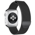 MAX kovový řemínek pro Apple Watch 4/5, 40mm, černá_1749589099