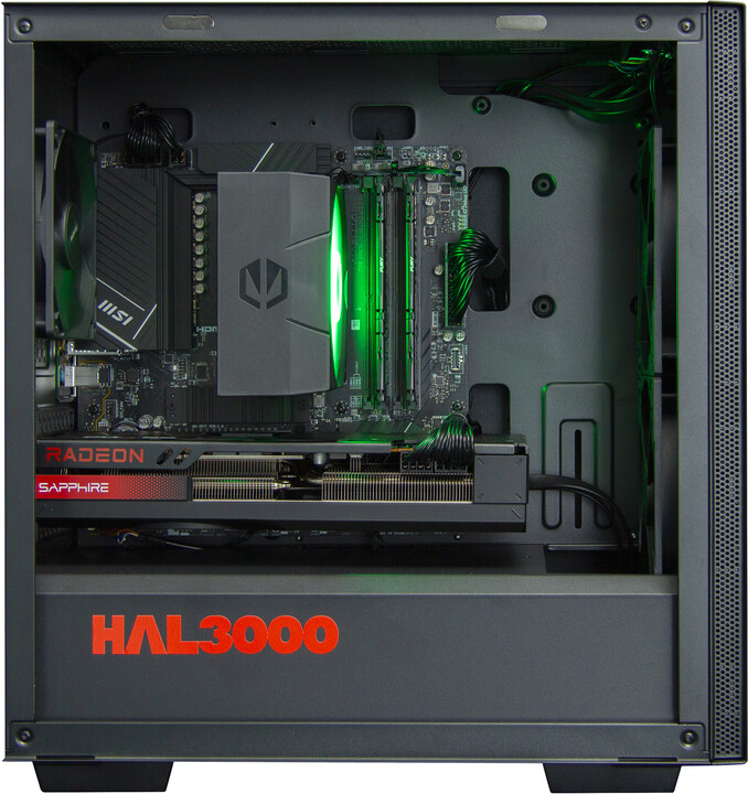 HAL3000 Online Gamer (R5 7500F, RX 7800 XT), černá_1592522406