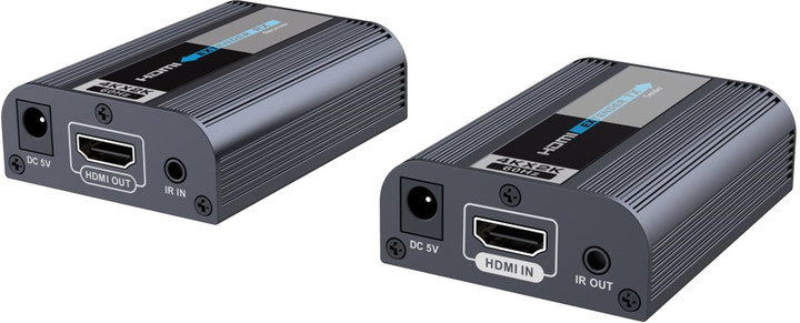 PremiumCord 4Kx2K@60Hz HDMI2.0 extender na 60m přes jeden kabel Cat6/6a/7_1920526428