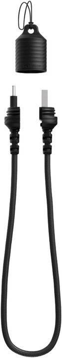 LifeProof USB-A / USB-C kabel ve formě poutka - černý_1337682364