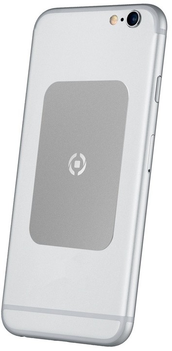 CELLY GHOSTPLATE Plíšky kompatibilní s magnetickými držáky pro mobilní telefony, stříbrný_1692271463