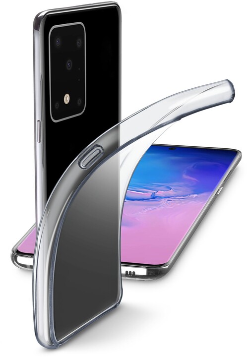 Cellularline extratenký zadní kryt Fine pro Samsung Galaxy S20 Ultra, čirá_1393355781