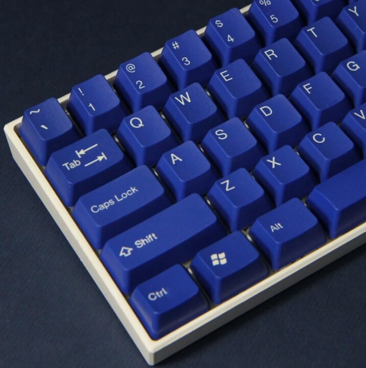 Mountain vyměnitelné klávesy Tai-Hao, ABS, 104 kláves, modré, US_1998392059