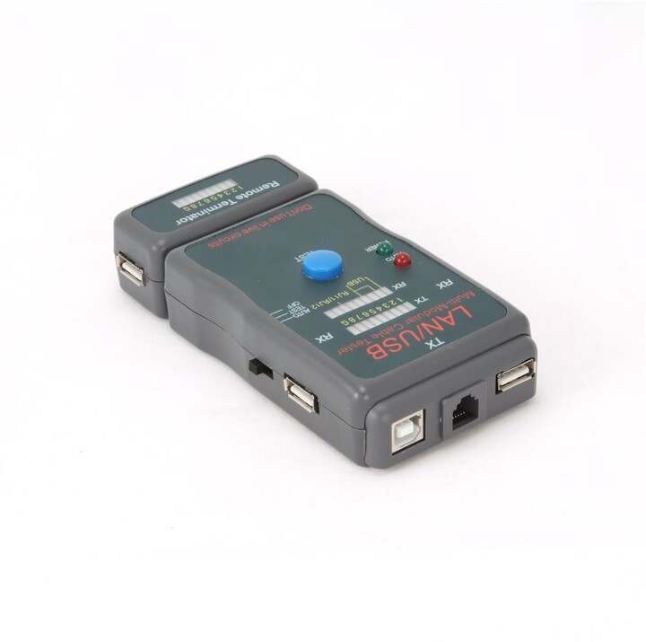Gembird NCT-2 ethernet kabel tester pro UTP, STP, USB_2108386458