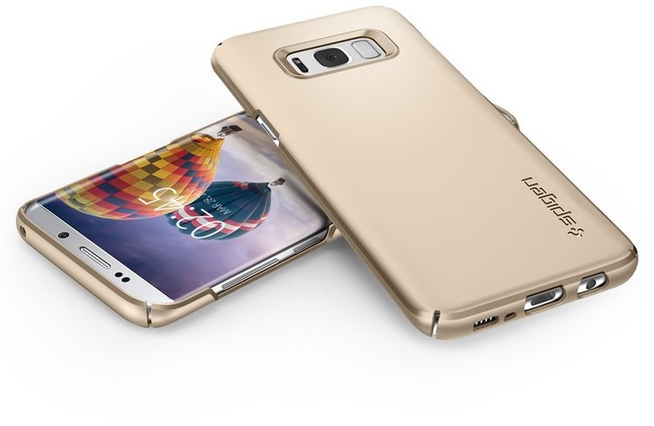 Spigen Thin Fit pro Samsung Galaxy S8+, gold maple_222219932