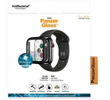 PanzerGlass ochrana obrazovky pro Apple Watch 4/5/6/SE, 40mm, Full Body, černá_312982265