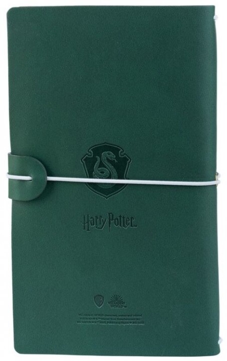 Zápisník Harry Potter - Slytherin, koženkový obal_1419848064