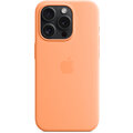 Apple Silikonový kryt s MagSafe pro iPhone 15 Pro, sorbetově oranžová_707245323