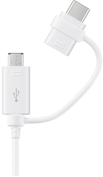 Samsung datový kabel 2v1, USB A - micro USB / USB C_435112140