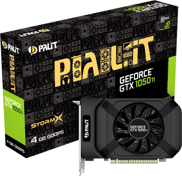 PALiT GeForce GTX 1050Ti StormX, 4GB GDDR5_1207475435