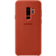 Samsung zadní kryt - kůže Alcantara pro Samsung Galaxy S9+, červený  + Voucher až na 3 měsíce HBO GO jako dárek (max 1 ks na objednávku)