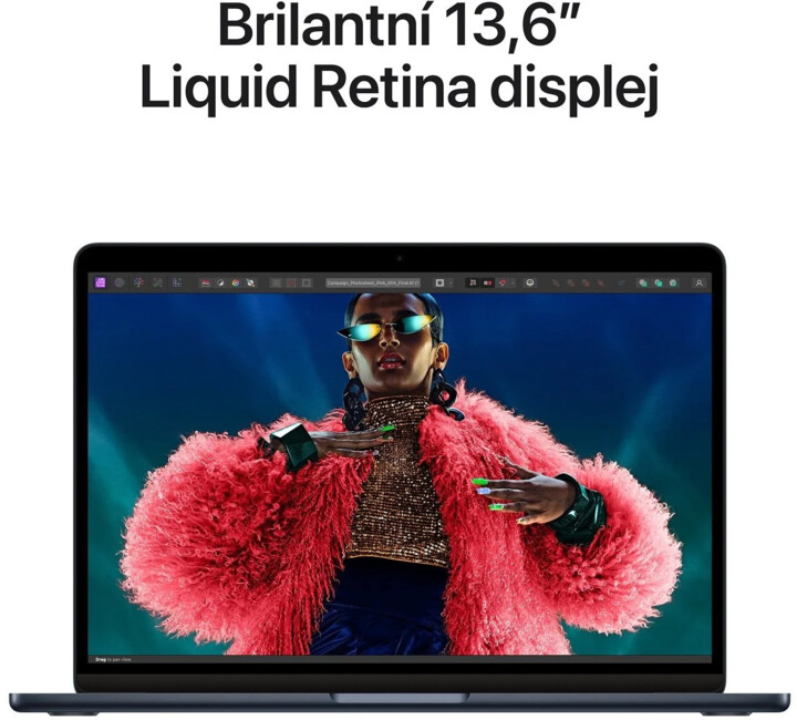 Apple MacBook Air 13, M3 8-core/8GB/256GB SSD/8-core GPU, temně inkoustová (M3, 2024)_355641182